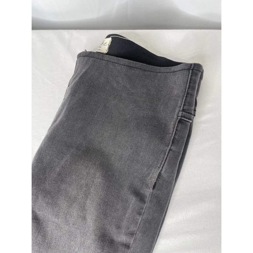 We The Free Penny Pull-On Flare Jeans Womens 27 Black Excellent High Rise Boho